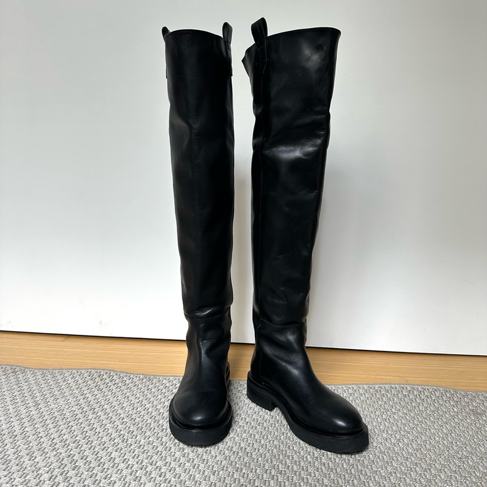 ALL SAINTS Mindy over the knee boots